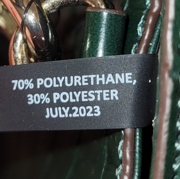 DKNY Alison Women’s Crossbody Satchel Bag R33NPA05 / Dark Green New - Picture 13 of 13